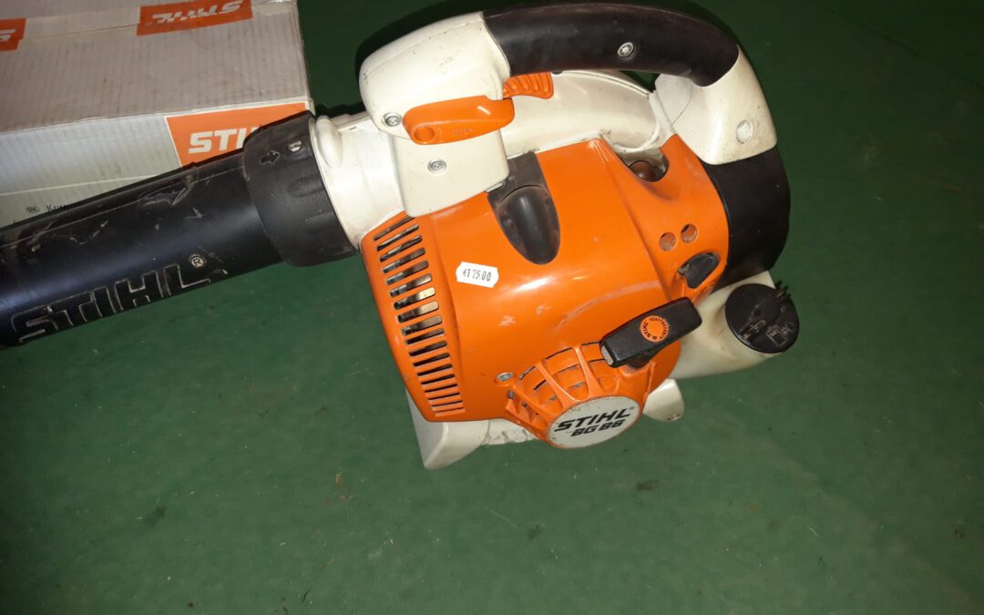 Stihl BG86 bladzuig/blazer met nieuwe zak