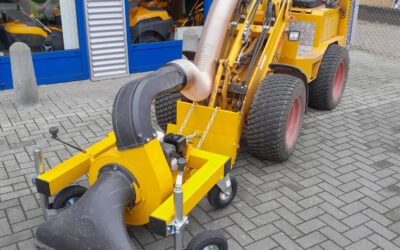 Bladzuiger omgebouwd passend aan Knikmops.